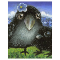Mother and baby raven flyers by tanyabond Mother and baby raven flyers