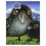 Mother and baby raven flyers
