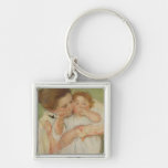 Mother and Child, 1897 Keychain