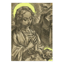 MOTHER AND CHILD, A GIFT TAG business cards