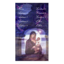 Mother and Child Business Card Template
