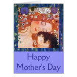 Mother and Child by Klimt Cards