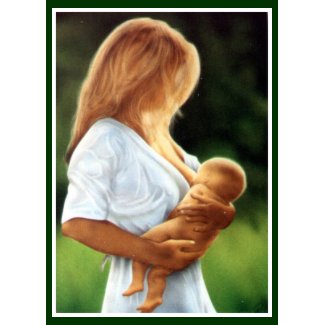 Mother and Child card