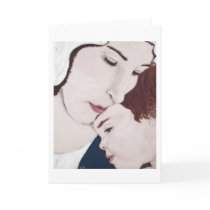 Mother and Child card