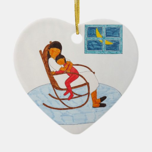 "Mother and Child" Ornament Zazzle