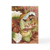 Mother And Child With Calla Lilies cards