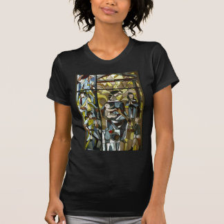 MOTHER AND CHILDREN STAINED GLASS SHIRT