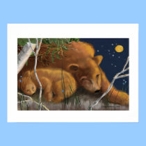 Mother and  Cub posters
