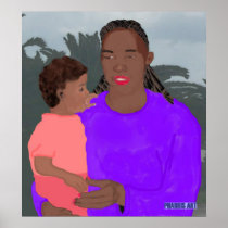 Mother and Daughter Print posters