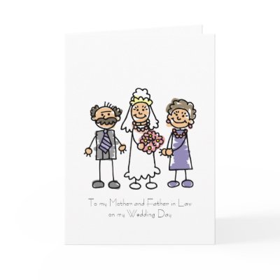 Mother and Father in Law Poem Greeting Cards