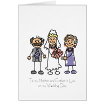 Mother and Father in Law Poem cards