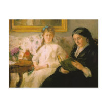 Mother and Sister of the Artist Reading postcards
