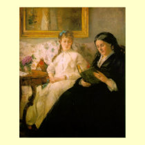 Mother and Sister of the Artist Reading posters by vintagegiftmall Mother and Sister of the Artist Reading posters