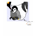 Mother & Baby Penguin t-shirts by Perlyyyy Mother & Baby Penguin t-shirts