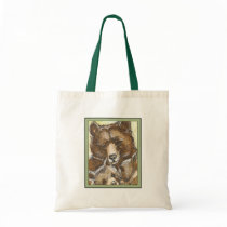 Mother Bear and Cubs bags