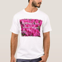 Mother blossoms t-shirts