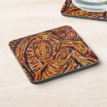 Mother & Child Cork Christmas Coaster Set Mother & Child Cork Christmas Coaster Set