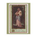 Mother & Child Holiday Postcard
