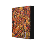 Mother & Child Wrapped Canvas Christmas Art Print Stretched Canvas Print Mother & Child Wrapped Canvas Christmas Art Print Stretched Canvas Print