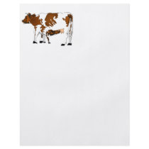 Mother Cow with Calf flyers