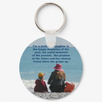 Mother & Daughter Keychain