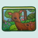 Mother deer and baby Fawn ipad sleeves