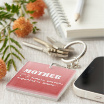 Mother Definition- Mother's Day Keychain