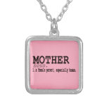 Mother Definition- Mother's Day Necklace necklaces