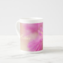 Mother Dewy Pink Aster Mug by Lois Bryan mugs