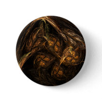 Mother Earth Abstract Art Button (round)