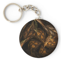 Mother Earth Abstract Art Keychain