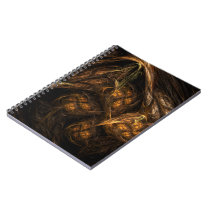 Mother Earth Abstract Art Notebook