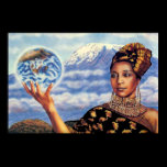 Mother earth by Lisa Iris Poster