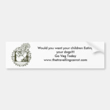 Mother Earth Collection in black and white Bumper Sticker