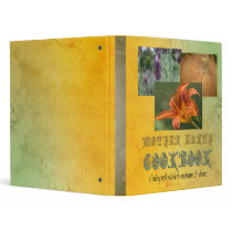 Mother Earth Cookbook Binder