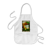 "Mother Earth" is fragile like stained glass! aprons