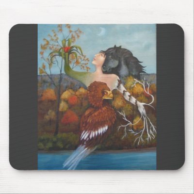 mother earth mouse mat by klocke