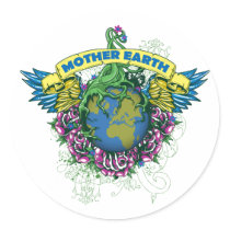 Mother Earth stickers by EarthTribe Mother Earth stickers
