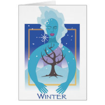 Mother Earth- Winter Card