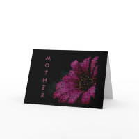 Mother Floral Stationary card