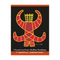 Mother Goddess Berehynia by Vera Trembach postcards