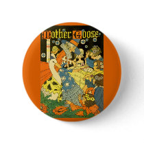 Mother Goose buttons by YesterdayCafe Mother Goose buttons