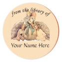 Mother Goose From the Library of Bookplate stickers