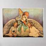 Mother Goose w Two Children; Jessie Willcox Smith Posters