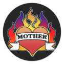 Mother Heart Tattoo Mother's Day Sticker by koncepts Mother Heart Tattoo Mother's Day Sticker