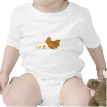Mother Hen and Chicks t-shirts