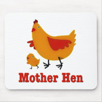 Mother Hen Mousepads
