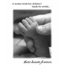 Mother holds her children's hands T-shirt by tschreib1 Mother holds her children's hands T-shirt