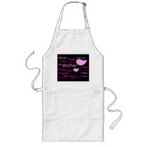 Mother in different languages aprons