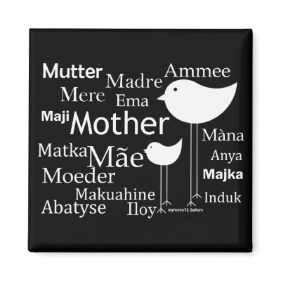 Mother in different languages magnets by myhome71
